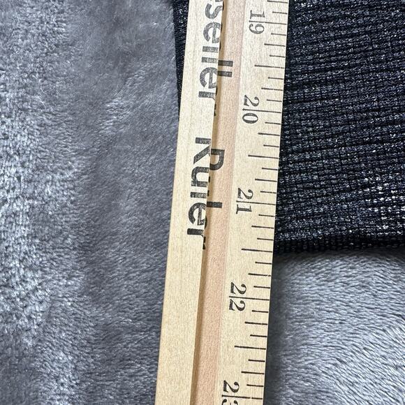 NW Nightway‎ Dress Womens 6 Navy Metallic One Shoulder Cocktail Mini - Picture 9 of 10